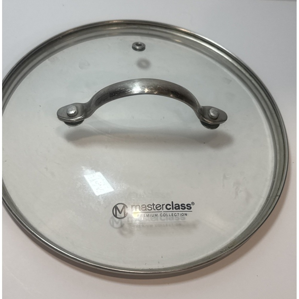 Masterclass Premium Cookware Glass Replacement Lid Vented 7.75" inside